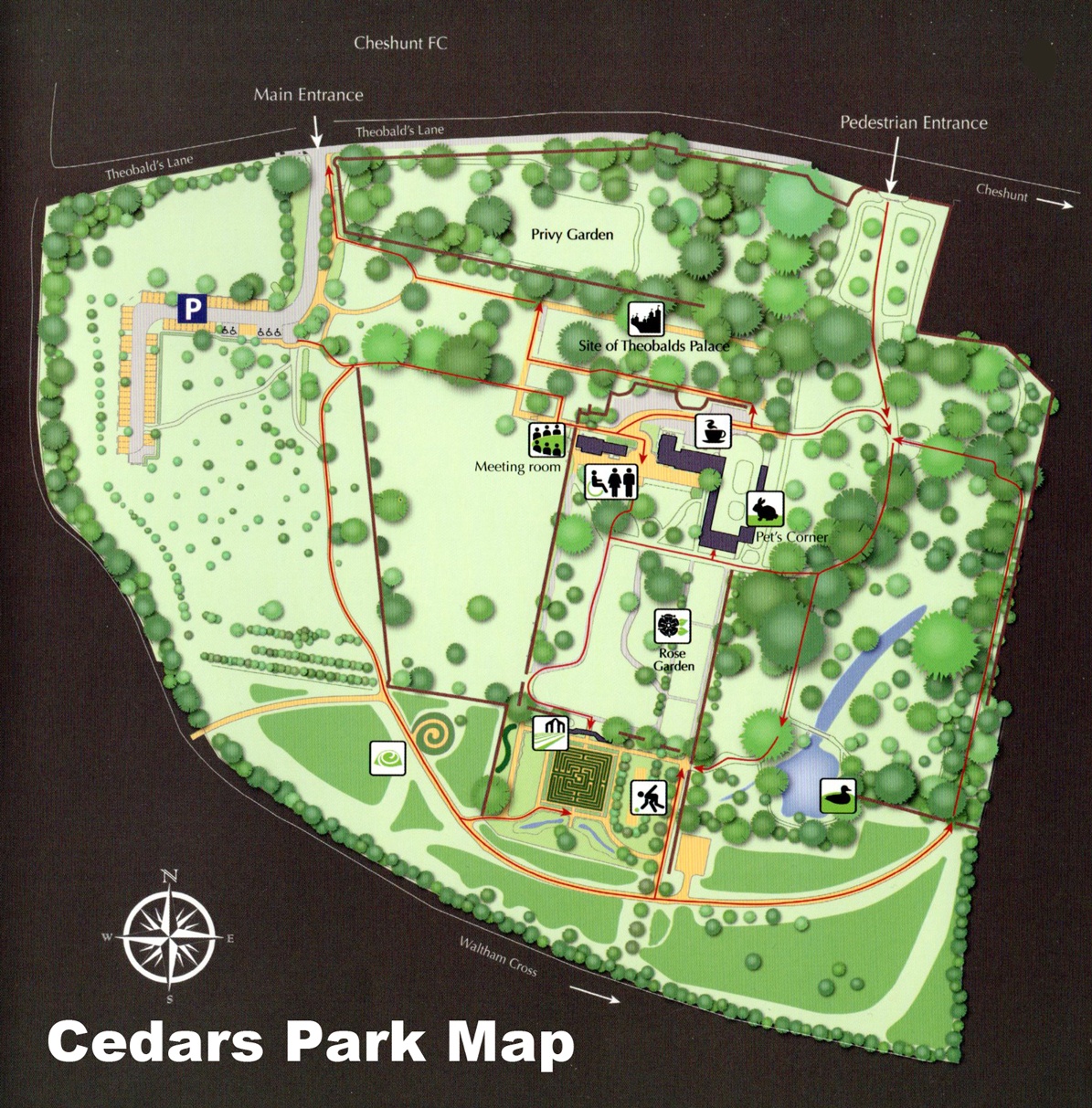 Cedars Park Map